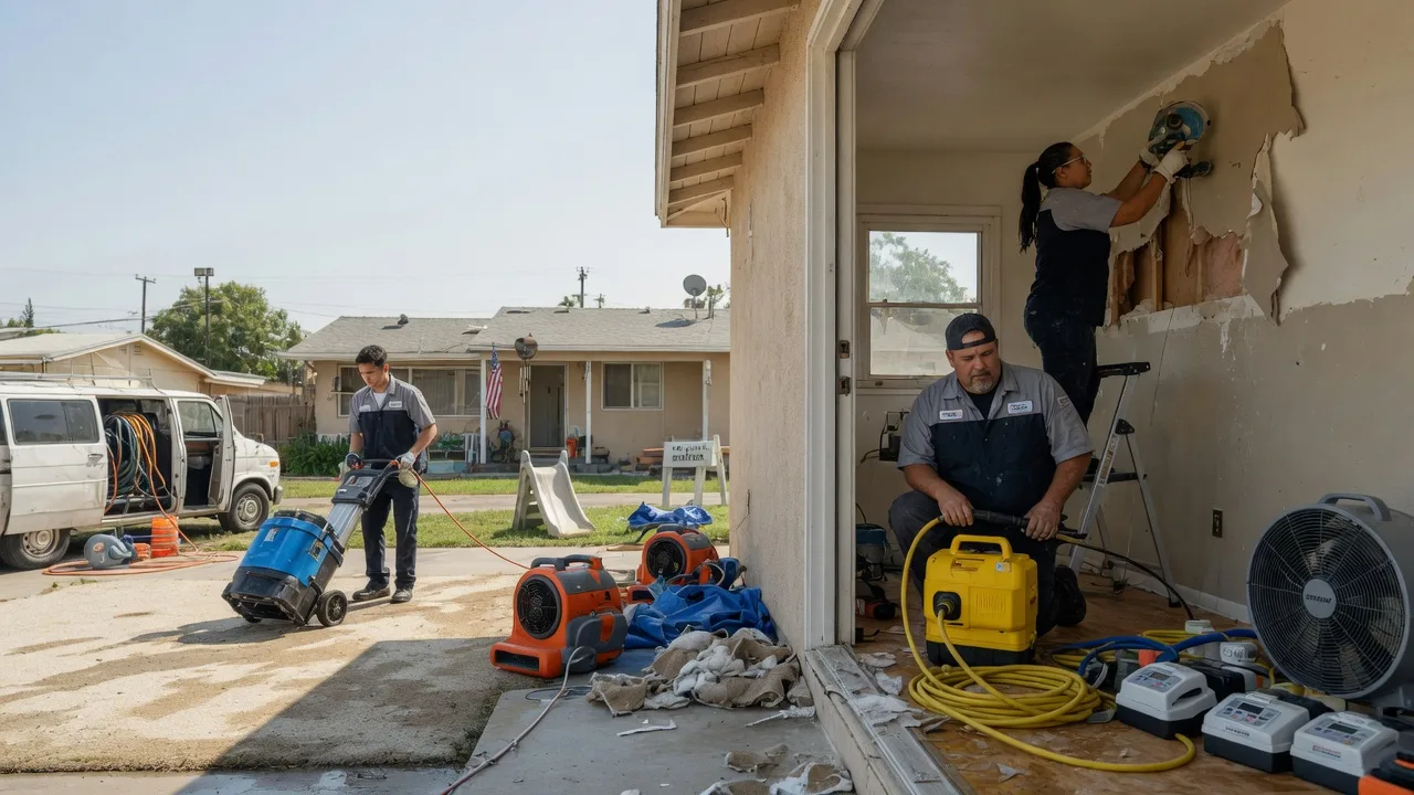 Water Damage Restoration in Four Oaks, NC near me